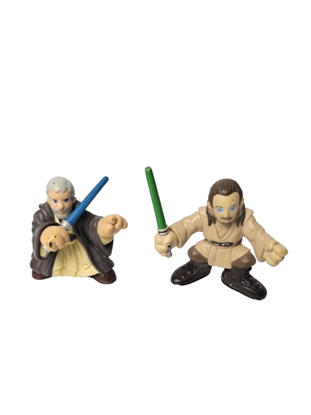 Star Wars Galactic Heroes Action Figure 6pc Obi-Wan Kenobi Boba Fett Mandalorian